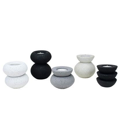 Stacking Sphere Jesmonite Tealight Holders