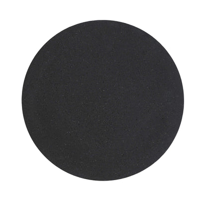 black circle eco concrete placemat